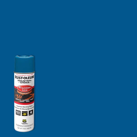 Rust-Oleum Industrial Choice Blue Inverted Marking Paint 17 oz (Pack of 6)