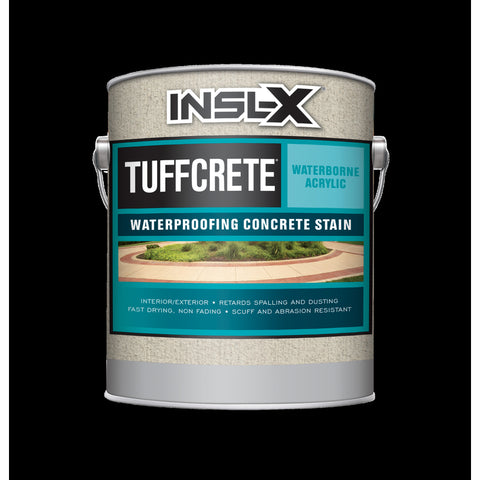 Insl-X TuffCrete Gray Pearl Acrylic Waterproofing Concrete Stain 1 gal (Pack of 4)