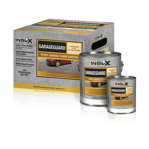 Insl-X GarageGuard Semi-Gloss Desert Sand Water-Based Epoxy Floor Paint 1 gal