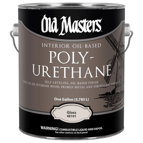 Old Masters Gloss Clear Oil-Based Polyurethane 1 gal (Pack of 2)