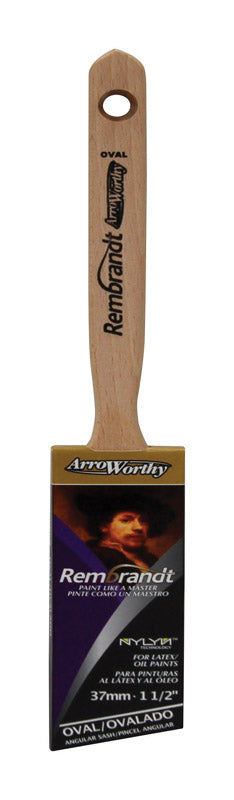 Brocha de pintura angular ArroWorthy Rembrandt de 1-1/2 pulg.