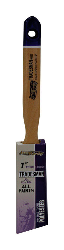 ArroWorthy Tradesman 1 in. Angle Paint Brush (Pack of 12)