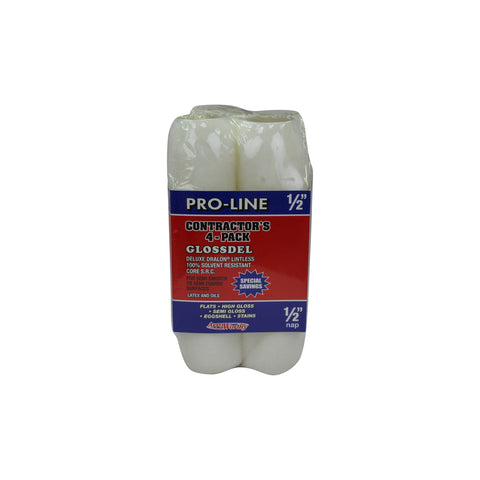 ArroWorthy Pro-Line Dralon 9 in. W X 1/2 in. Paint Roller Cover 4 pk