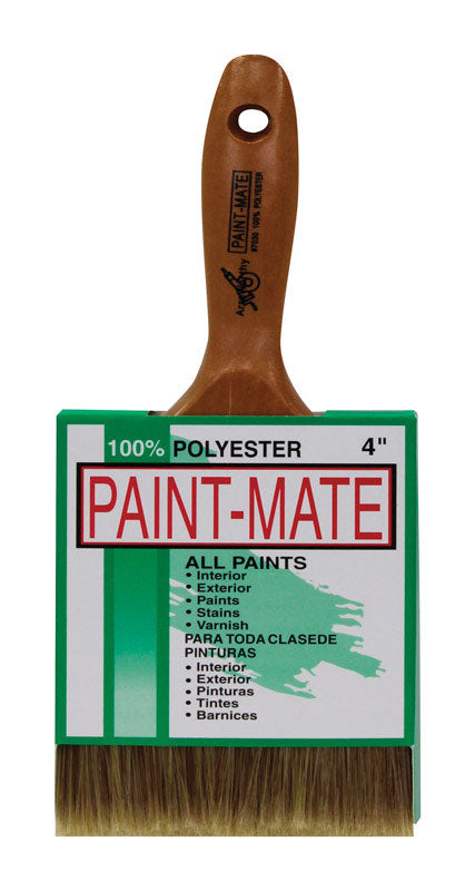 ArroWorthy Paint Mate 4 in. Angle Paint Brush (Pack of 12)