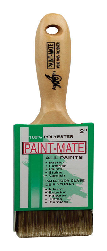 ArroWorthy Paint-Mate 2 in. Flat Paint Brush (Pack of 12)