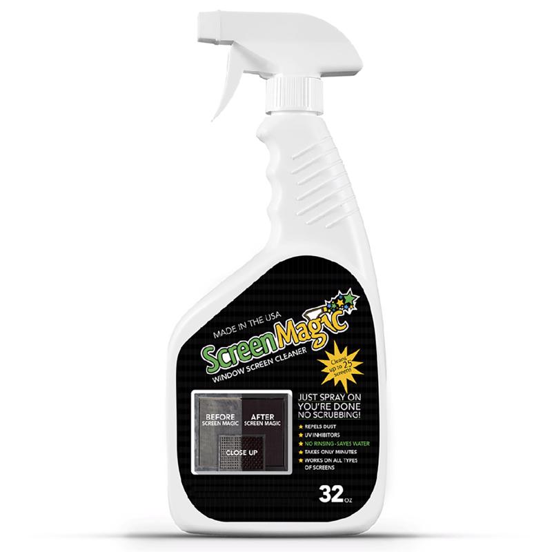 Limpiador líquido para pantallas y ventanas Magic Window de 32 oz