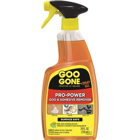 Goo Gone Pro-Power Gel Adhesive Remover 24 oz (Pack of 4)