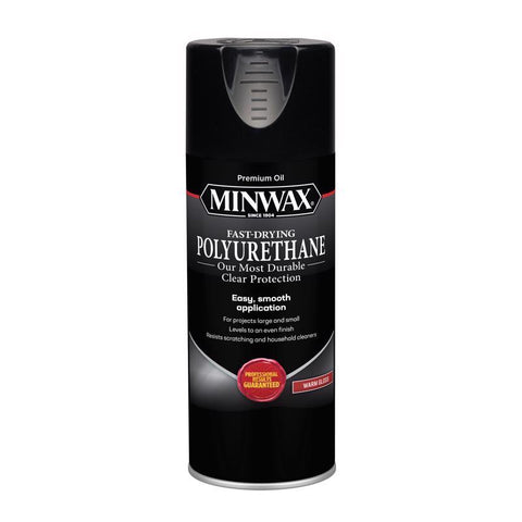 Minwax Gloss Clear Oil-Based Fast-Drying Polyurethane 11.5 oz (Pack of 6)