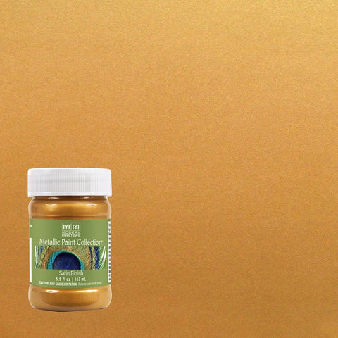 Modern Masters Metallic Paint Collection Satin Olympic Gold Water-Based Metallic Paint 5.5 oz
