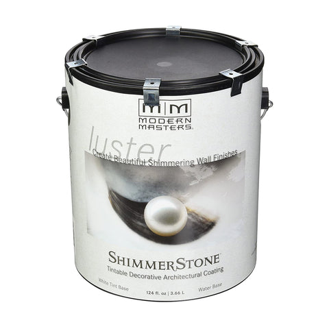 Revestimiento arquitectónico decorativo a base de agua Modern Masters Shimmer Stone, tintable, 1 gal