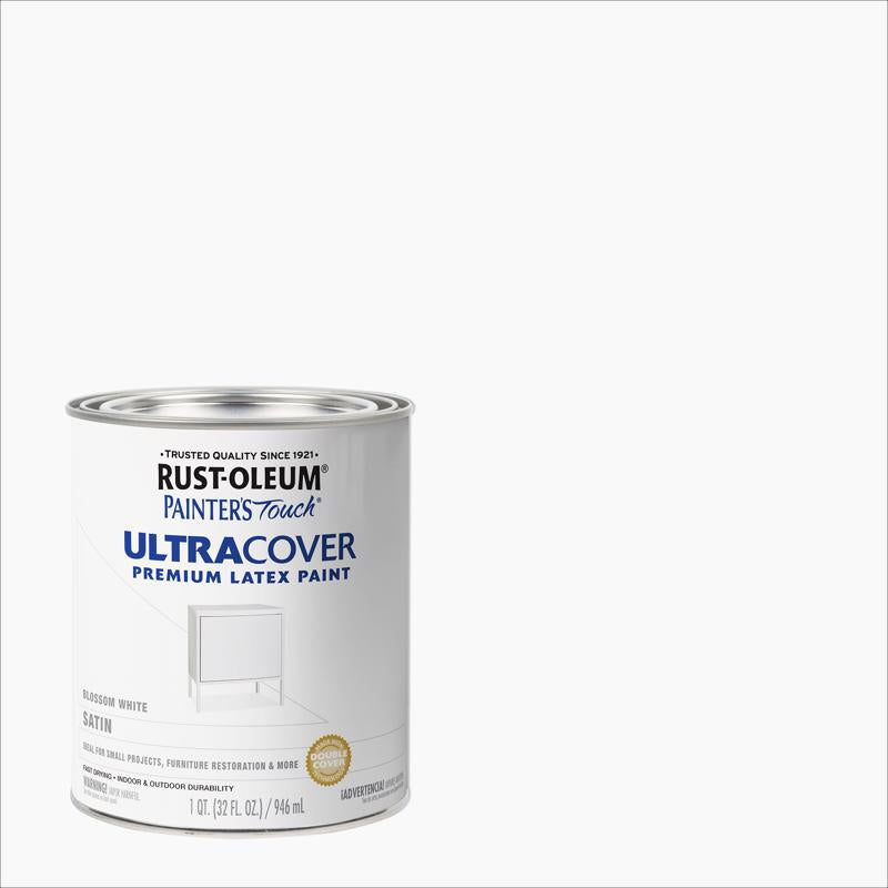 Rust-Oleum Painters Touch Ultra Cover Blossom White Ultra Cover Paint 1 qt (Pack of 2)