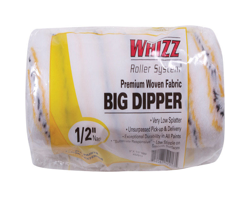 Whizz Woven Fabric 9 in. W X 1/2 in. Cage Paint Roller Cover 1 pk