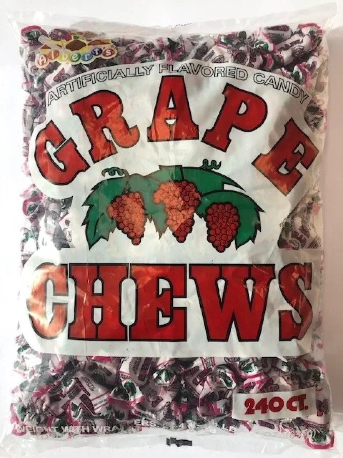 Alberts Bag Fruit Chews Assorted 240ct