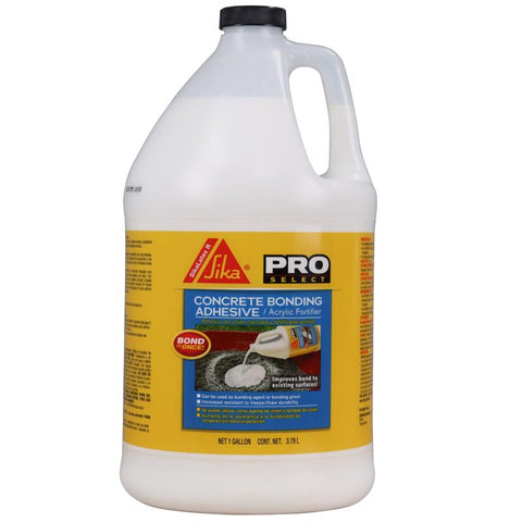 Sika Pro Select High Strength Acrylic Concrete Bonding Adhesive 1 gal (Pack of 4)