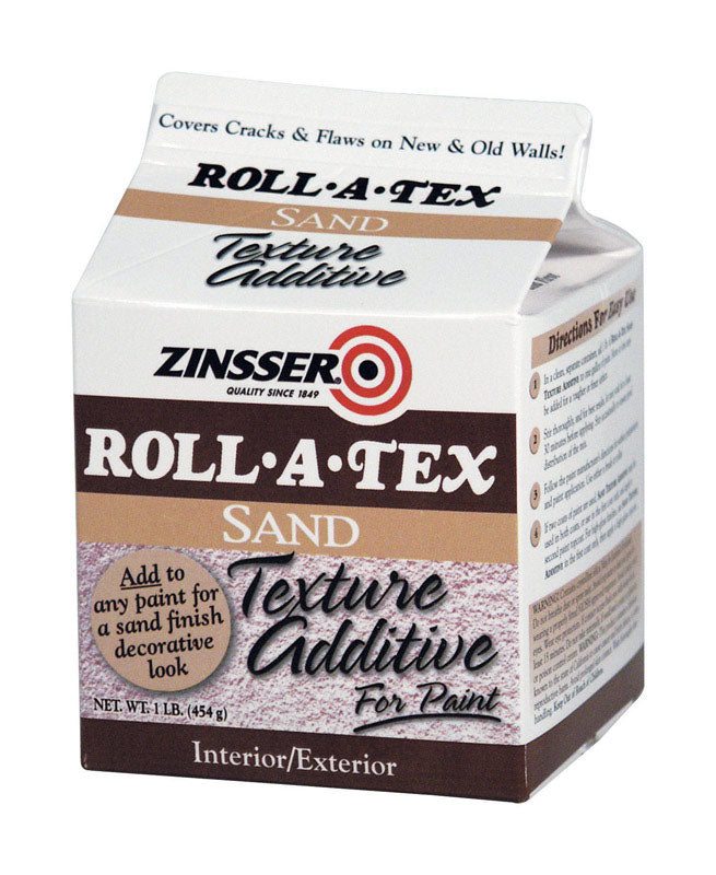 Zinsser Roll-A-Tex White Texture Additive 1 lb (Pack of 6)