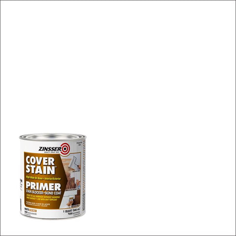 Zinsser Cover Stain White Primer 1 qt (Pack of 6)