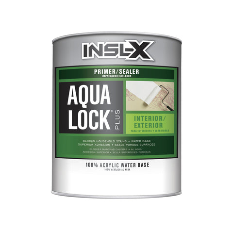 Insl-X Aqua Lock Deep Tint Water-Based Acrylic Primer and Sealer 1 qt (Pack of 4)