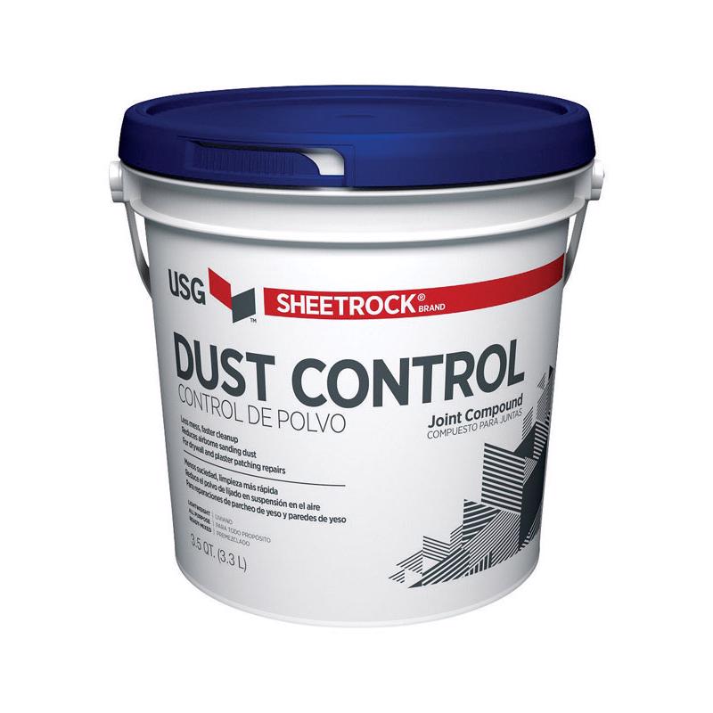 USG Sheetrock Off-White All Purpose Dust Control Joint Compound 3.5 qt (Pack of 4)
