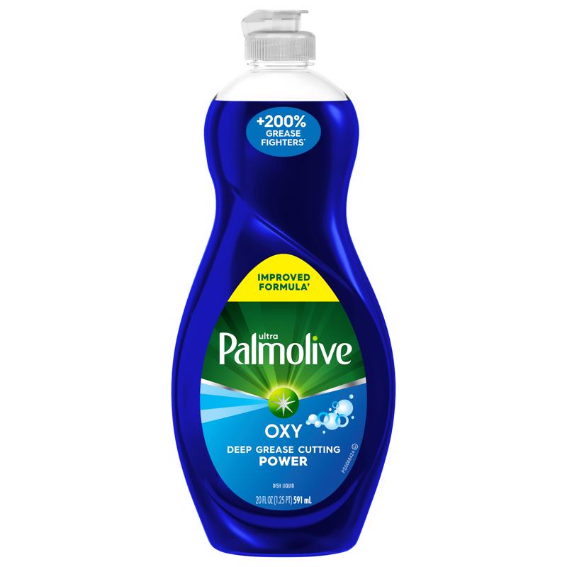 Palmolive Ultra Oxy No Scent Liquid Dish Soap 20 oz 1 pk (Pack of 9)