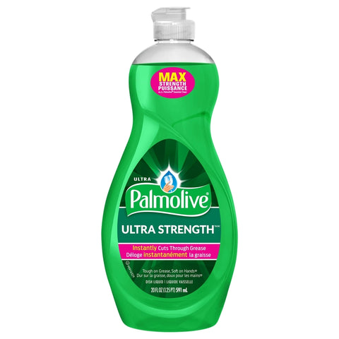 Palmolive Ultra Strength Citrus Scent Liquid Dish Soap 20 oz 1 pk (Pack of 9)