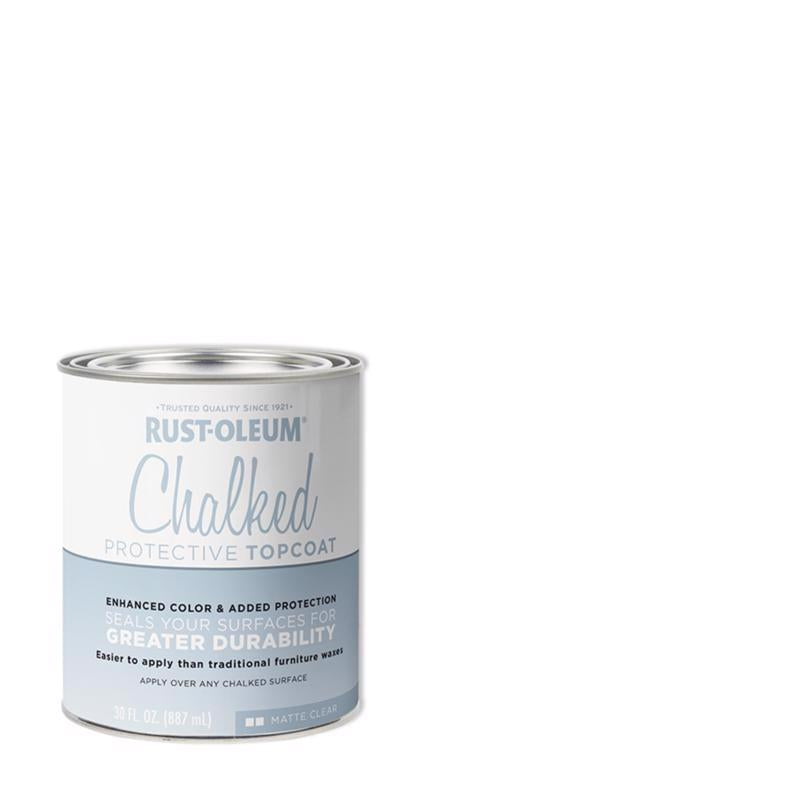 Rust-Oleum Chalked Matte Clear Chalk Paint 30 oz (Pack of 2)
