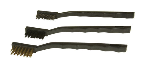 Performance Tool 6.7 in. Stiff Detail Brush set 3 pk (Pack of 4)