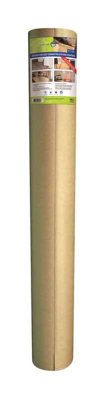 IPG 48 in. W X 300 ft. L Kraft Reinforced Construction Paper 1 pk