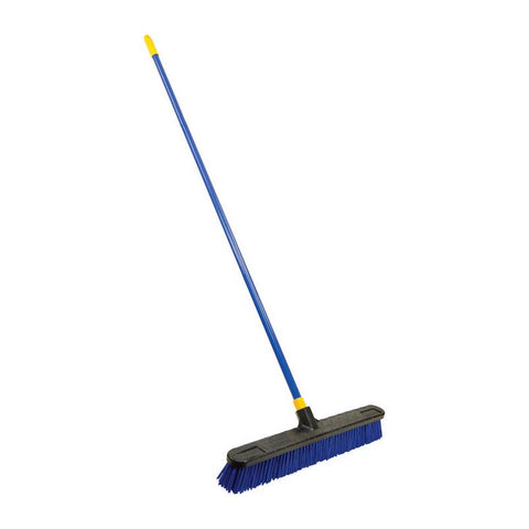 Quickie Bulldozer Polypropylene 24 in. Rough Surface Push Broom