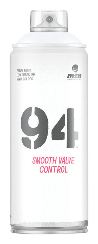 MTN 94 Matte White Spray Paint 400 ml (Pack of 6)