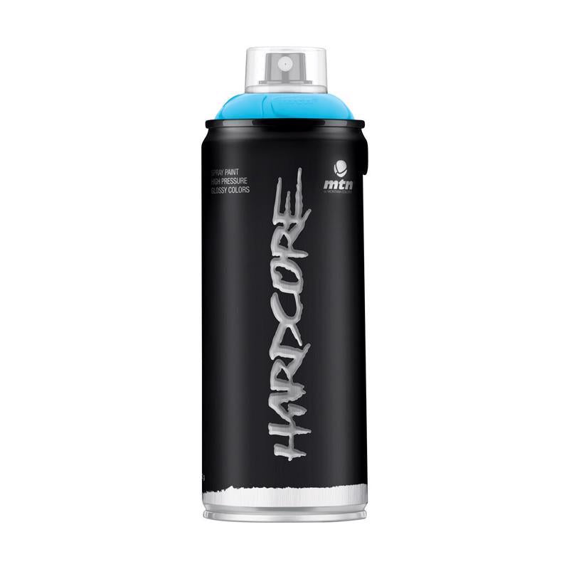 MTN Hardcore Gloss Light Blue Spray Paint 400 ml (Pack of 6)