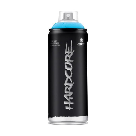 MTN Hardcore Gloss Light Blue Spray Paint 400 ml (Pack of 6)