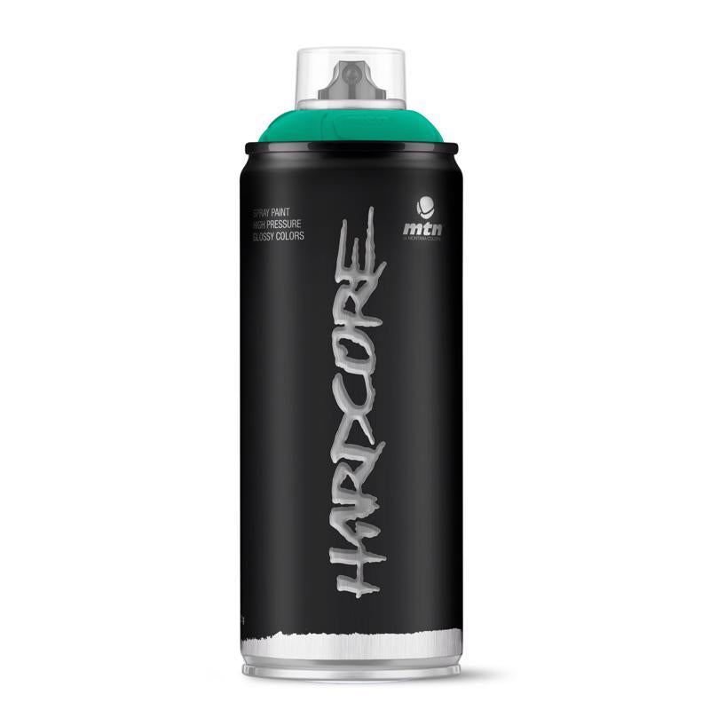 MTN Hardcore Gloss Surgical Green Spray Paint 400 ml (Pack of 6)