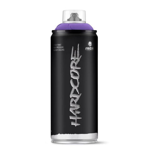 MTN Hardcore Gloss Anonymous Violet Spray Paint 400 ml (Pack of 6)