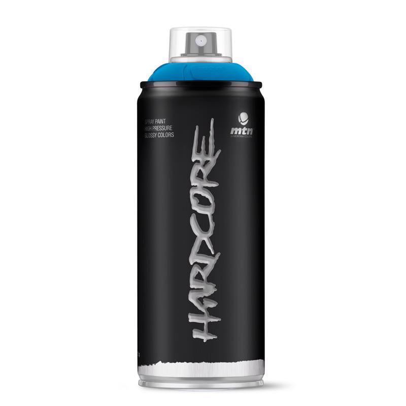 MTN Hardcore Gloss Neptune Blue Spray Paint 400 ml (Pack of 6)