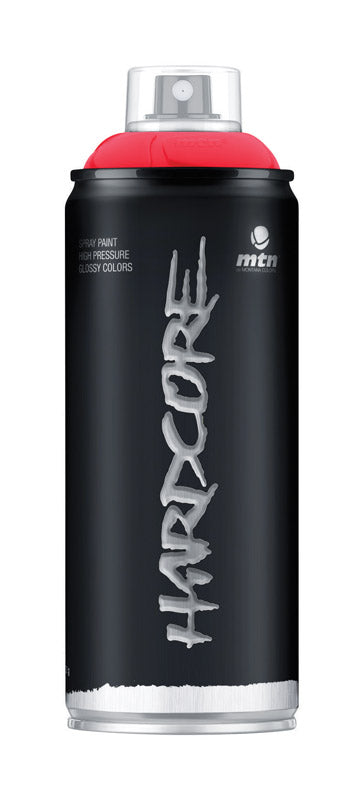 MTN Hardcore Gloss Madrid Red Spray Paint 400 ml (Pack of 6)