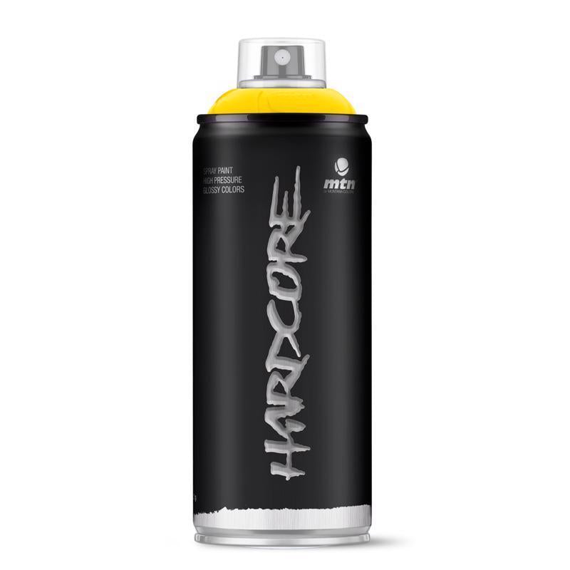 MTN Hardcore Gloss Light Yellow Spray Paint 400 ml (Pack of 6)
