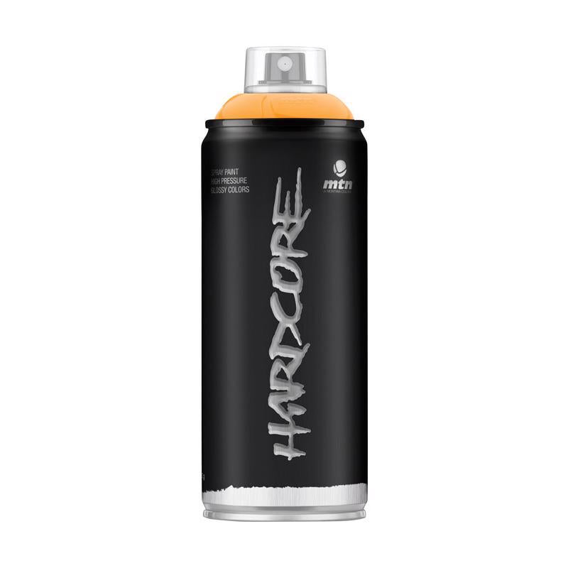 MTN Hardcore Gloss Medium Yellow Spray Paint 400 ml (Pack of 6)