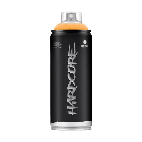 MTN Hardcore Gloss Medium Yellow Spray Paint 400 ml (Pack of 6)