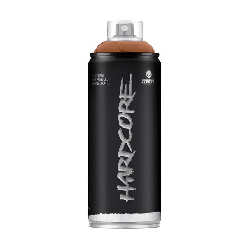 MTN Hardcore Gloss Toasted Brown Spray Paint 400 ml (Pack of 6)