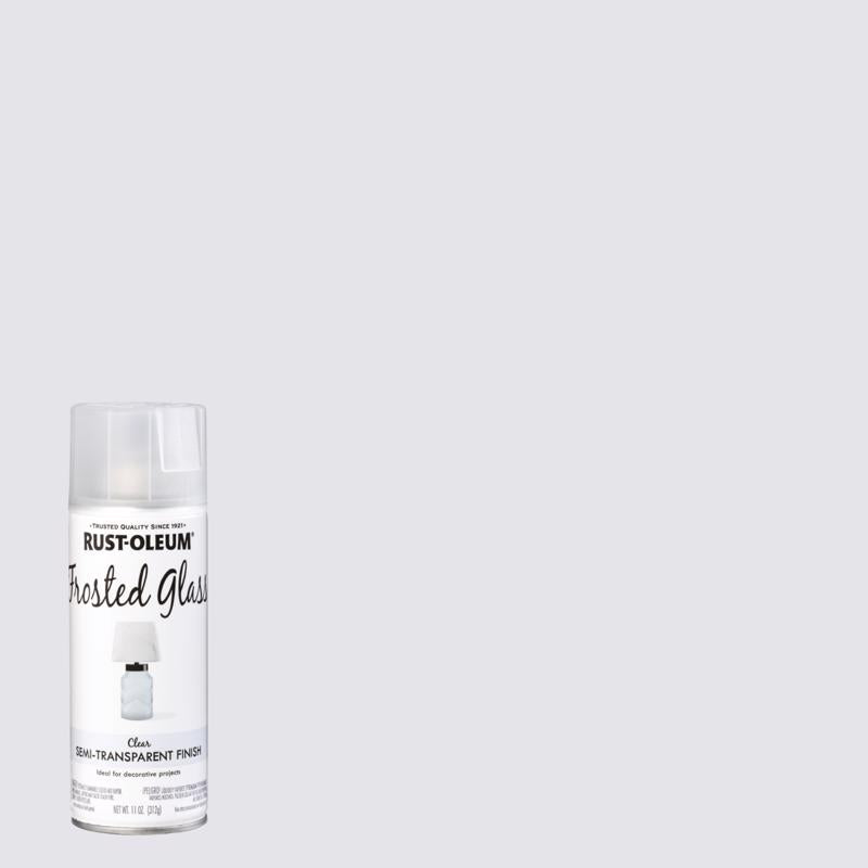 Rust-Oleum Specialty Gloss Frosted Glass Spray Paint 11 oz (Pack of 6)