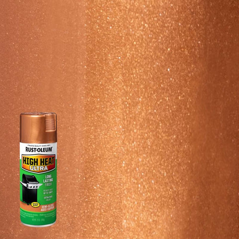 Rust-Oleum Specialty Semi-Gloss Aged Copper Ultra High Heat Spray 12 oz (Pack of 6)
