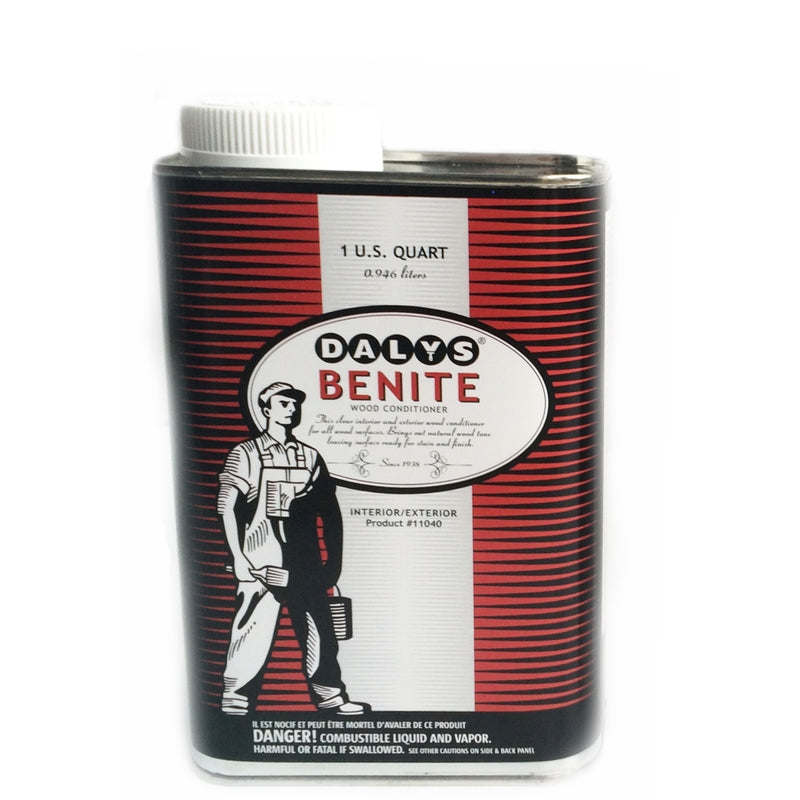 Dalys Benite Clear Transparent Oil-Based Wood Conditioner 1 qt (Pack of 6)