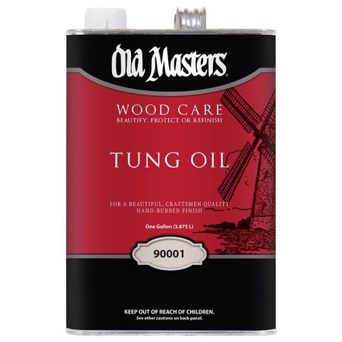 Old Masters Wood Care Clear Tung Oil 1 gal (Pack of 4)