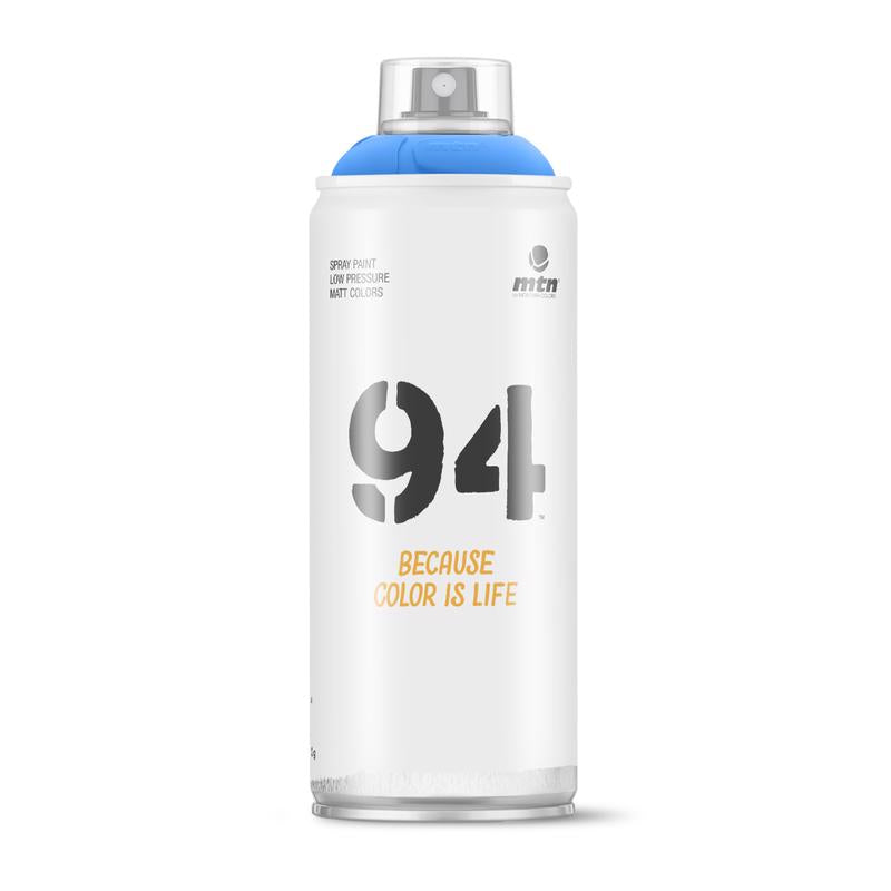 MTN 94 Matte Electric Blue Spray Paint 400 ml (Pack of 6)
