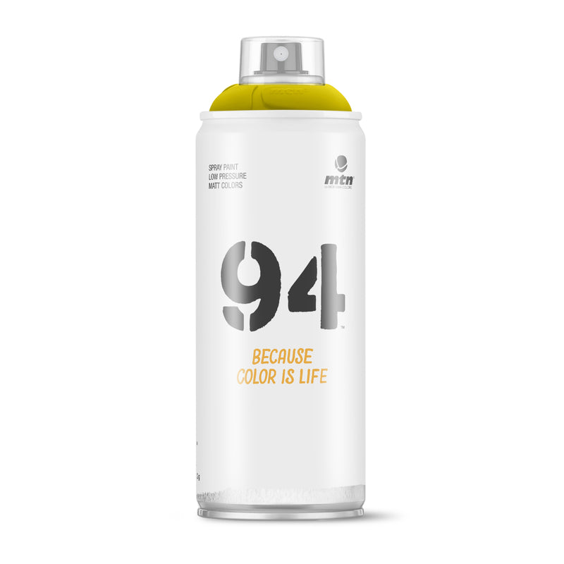 MTN 94 Matte Yosemite Yellow Spray Paint 400 ml (Pack of 6)