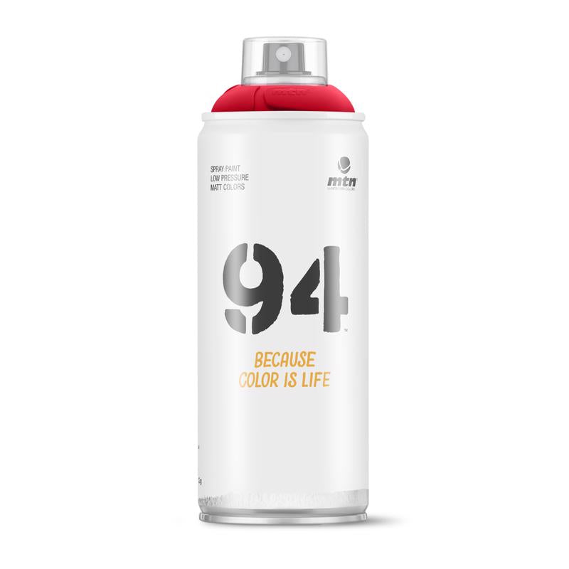 MTN 94 Matte Vivid Red Spray Paint 400 ml (Pack of 6)