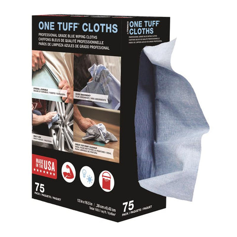 Paño de limpieza Trimaco One Tuff de mezcla de fibras, 12 pulg. de largo, paquete de 75
