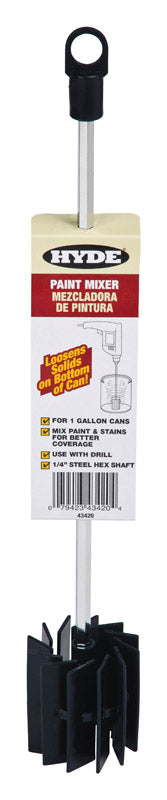 Hyde 2-5/8 in. W X 11 in. L Paint Mixer For Gallon and Quart (Pack of 6)
