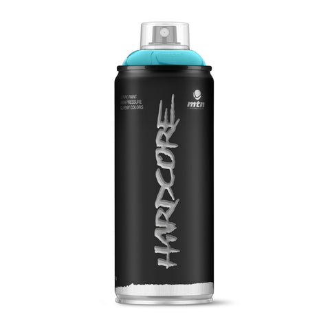 MTN Hardcore Gloss Patagonia Blue Spray Paint 400 ml (Pack of 6)