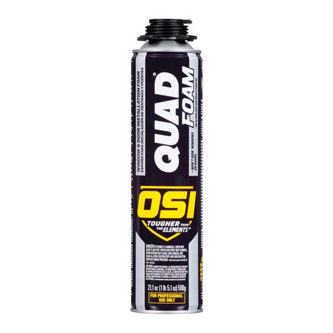 OSI Quad Tan Foam Window and Door Foam Sealant 21.1 oz (Pack of 12)